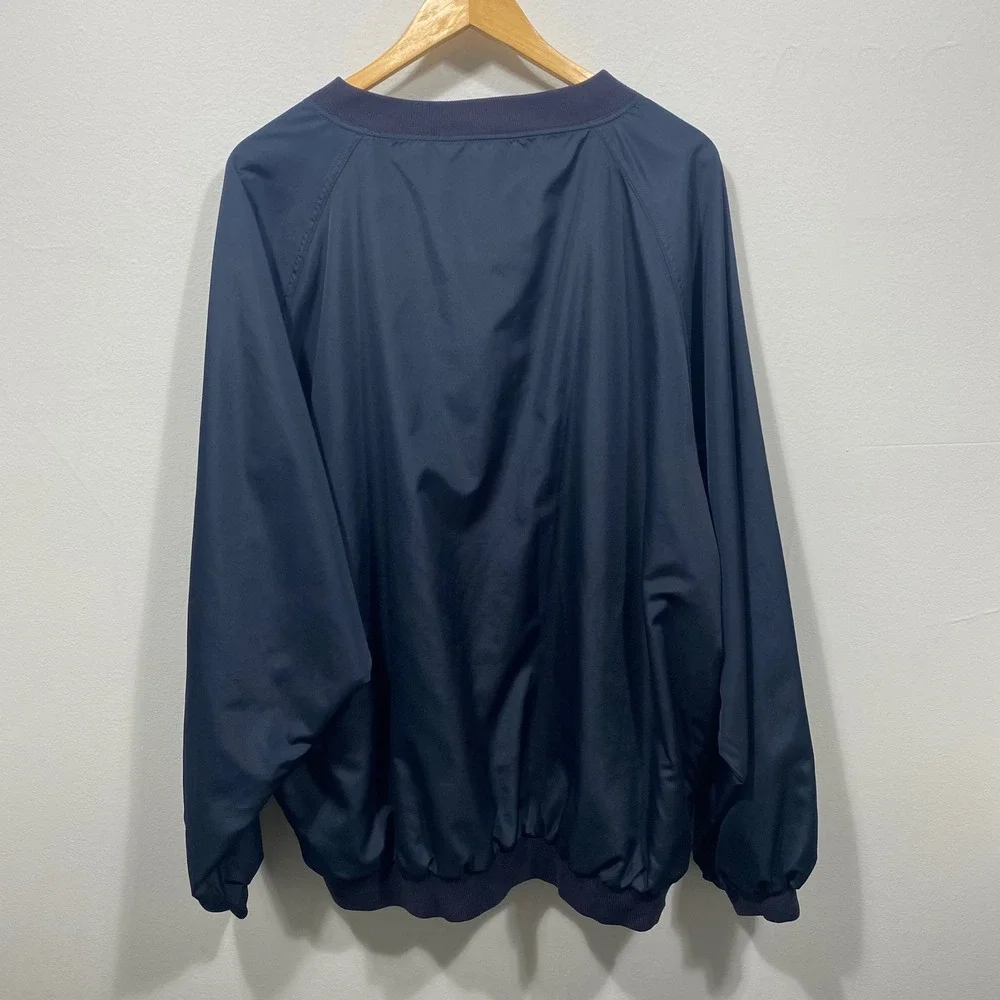 Vintage Golden Oaks Golf Pullover‎ Windbreaker Jacket Mens XL/TG USA Flag
